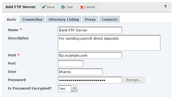 FTP Server Resource