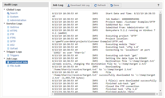 Audit Logs