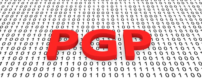 Graphic that reads "PGP"