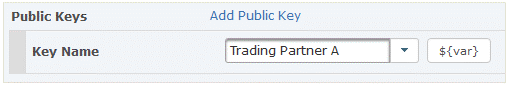 Public PGP Key Selection 