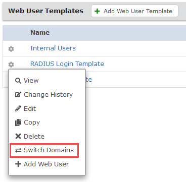 Switch Domains