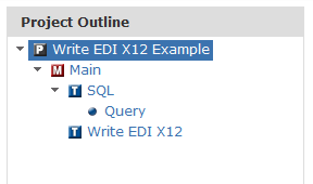 Write EDI X12 Project Outline