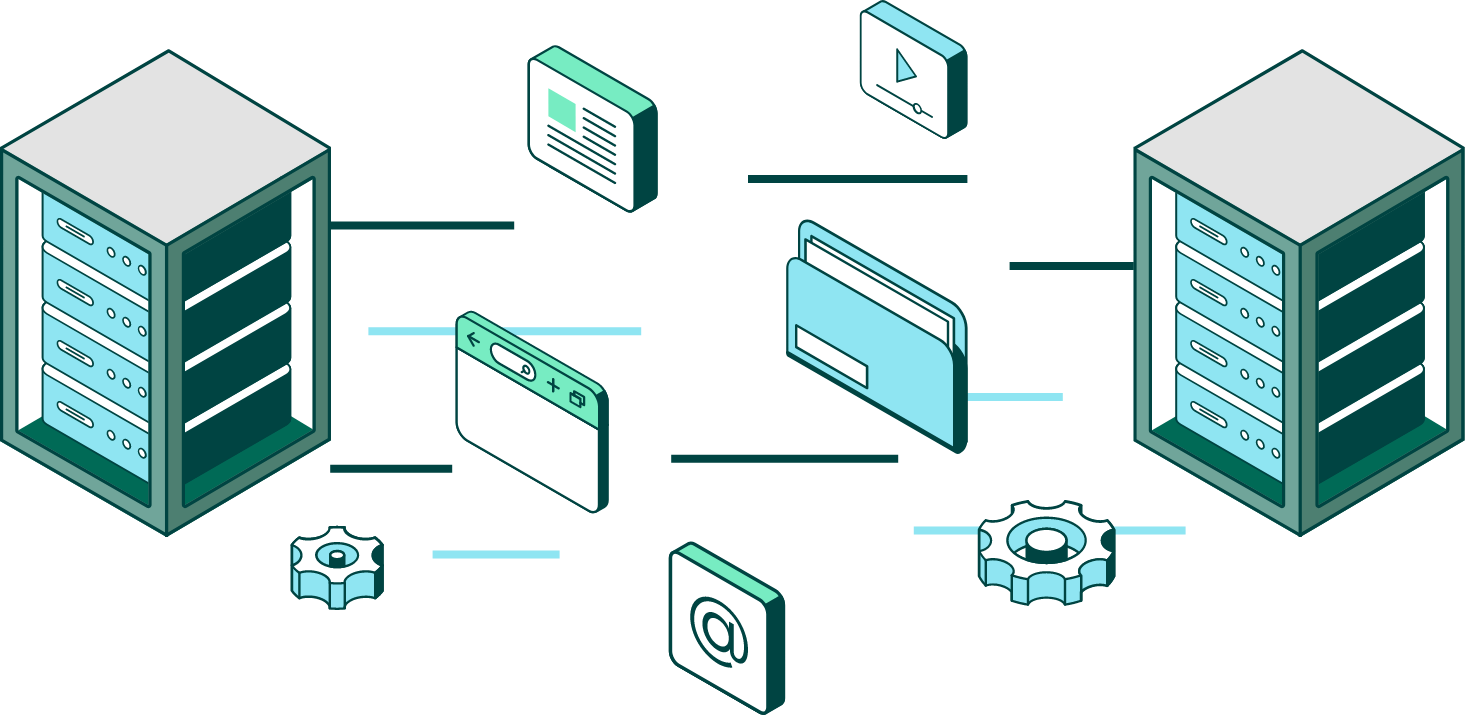 File types moving between servers