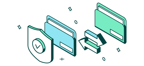 Secure File Transfer Diagram