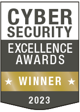 Cybersecurity Excellence awards winner badge