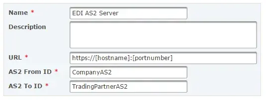 AS2 Server Basic Setting 