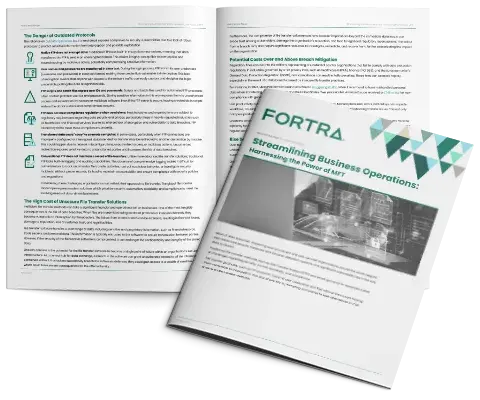 Streamlining Business Operations: Harnessing the Power of MFT