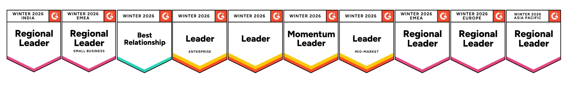 winter 2025 one line 10 badges