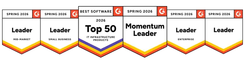 G2 Badges Spring 2026 Leader and Top 50