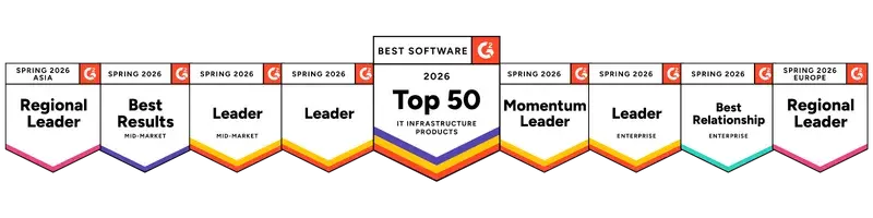 G2 Badges Horizontal 9 badge spring 2026