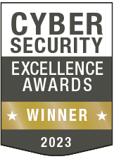 Cybersecurity Excellence awards winner badge